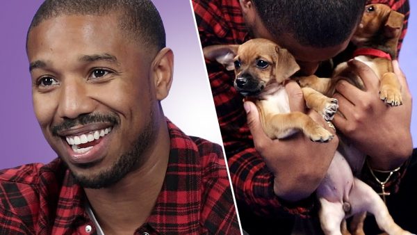 Our Pups & Michael B. Jordan