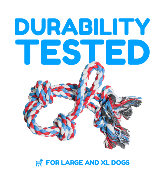 Single Rope Dog Toy (Red)