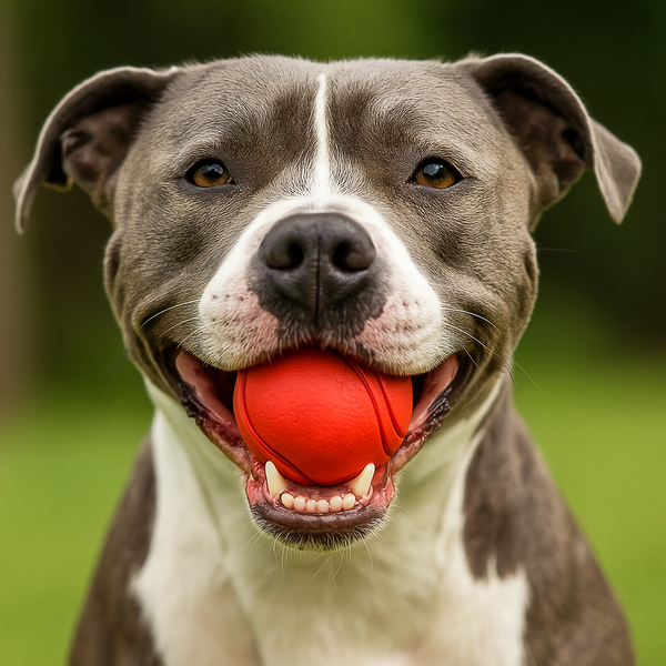 4 Piece Dog Rope and Ball Set (for Medium and Large Dogs)
