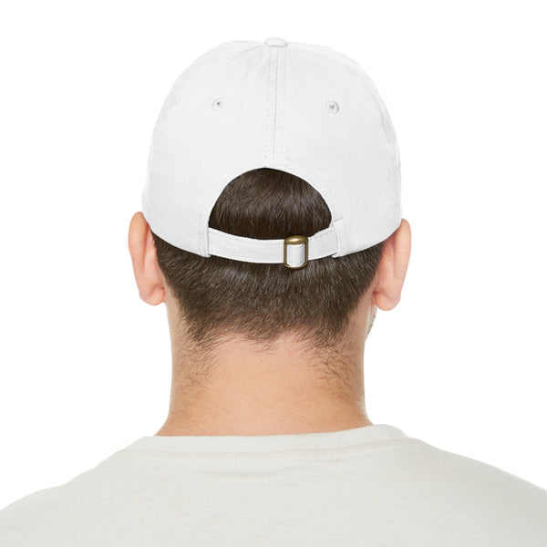 Dad Hat with Faux Leather Patch