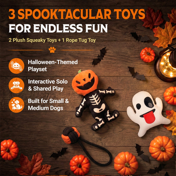 Halloween Toy Pack: Small & Medium Dogs
