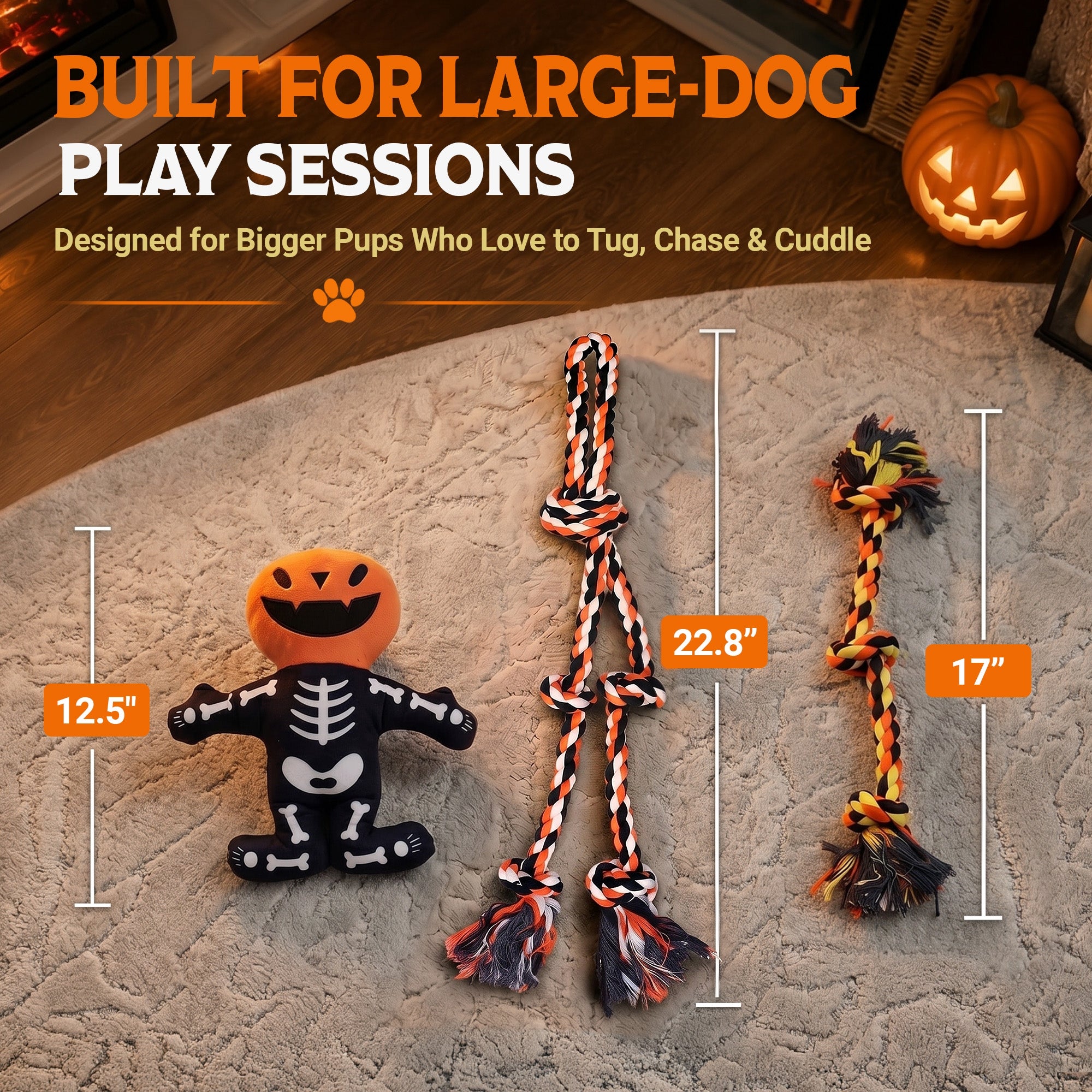 Halloween Toy Pack: Large Dogs