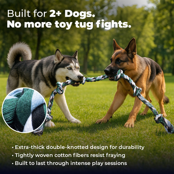 XXL 6 Knot Giant Dog Rope (for XL and XXL Dogs)