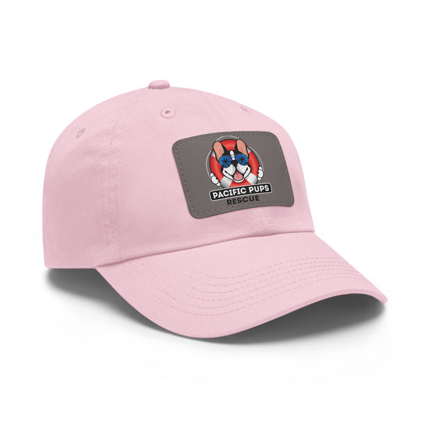 Dad Hat with Faux Leather Patch