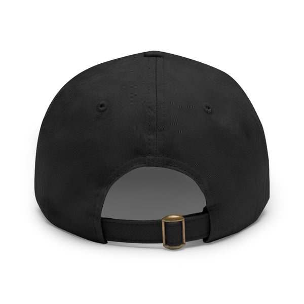 Dad Hat with Faux Leather Patch