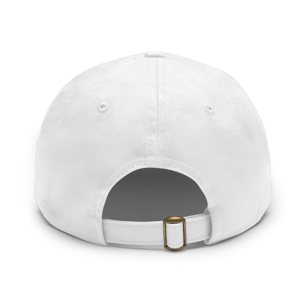 Dad Hat with Faux Leather Patch