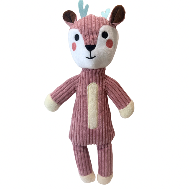 Woodland Animals Dog Plush Toy with Squeakers - COMING SOON