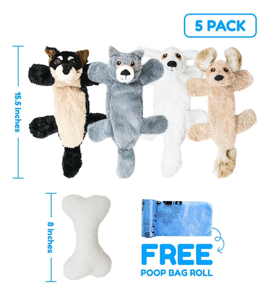 Rescue Rovers: 5 Piece Dogs Rope Toy & Bone Set – Pacific Pups Products