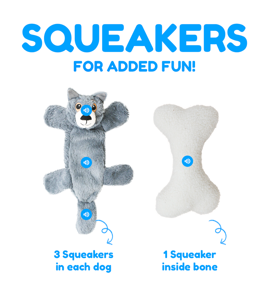 Rescue Rovers: 5 Piece Dogs Rope Toy & Bone Set – Pacific Pups Products