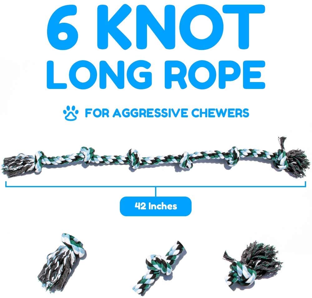 Shop XXL 6 Knot Giant Dog Rope (For XL and XXL Dogs)